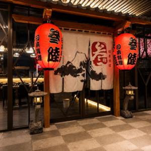 斜紋布日式門簾