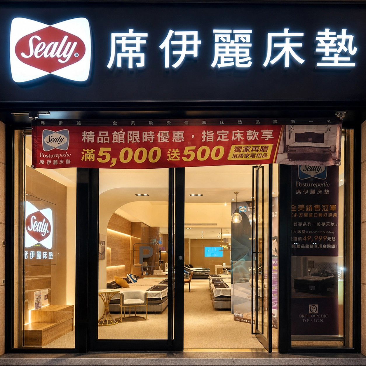 席伊麗床墊